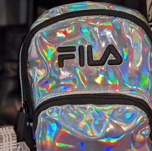FILA Holographic mini backpack